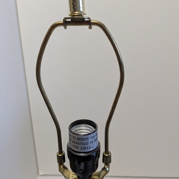 Jim Shore Lamp- Heartwood Creek- angel with vegetable basket 2004 - Picture 13 of 14